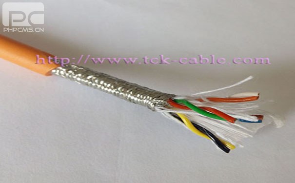 双绞屏蔽柔性电缆TRVVSP